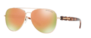 Michael Kors MK1015 PANDORA Women Pilot Sunglasses - 1130R1