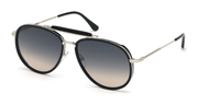 Tom Ford Tripp FT0666 Unisex Pilot Sunglasses - thumbnail - 01B