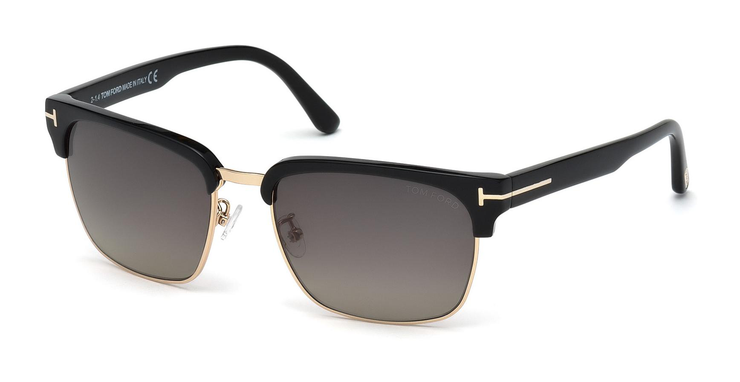 Tom Ford River FT0367 Men Geometric Sunglasses - thumbnail - 01D